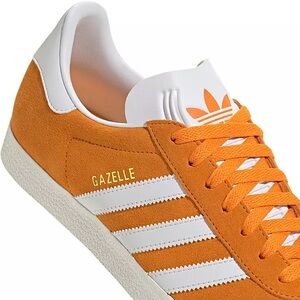 adidas Originals Gazelle Shoes | orange white